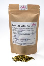 LET GO-DETOX TEA, the herbal tea blend with green tea matcha, ginger and lemongrass helps you detoxify your body and gain energy 50g