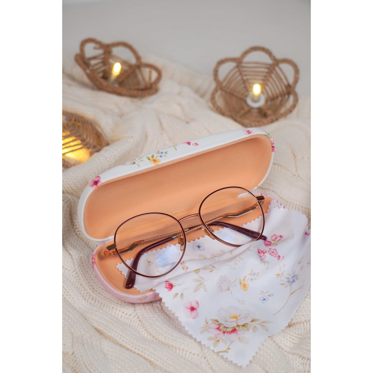 Glasses case English Garden 16x3,5 cm Isabelle Rose