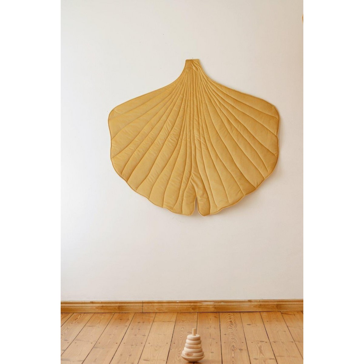„Honey“ Samt-Ginkgo-Blatt-Matte