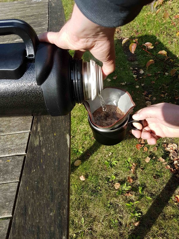 Kaffefilter, permanent filter "Elita", rustfrit stål, str. 4