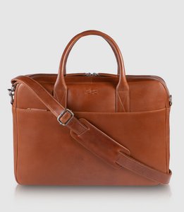 Laptop bag NAOS Cognac