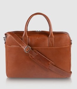Laptop bag NAOS Cognac