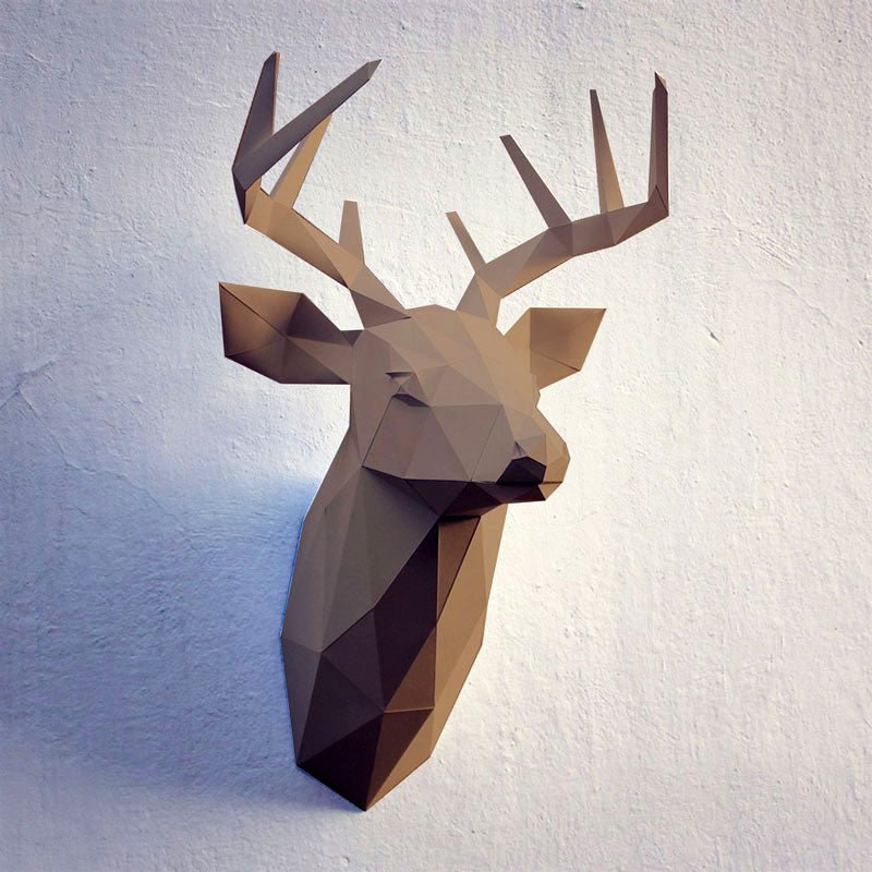 DIY Deer Head – Brown