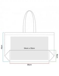 Tote Bag Beige Oversize 100% Cotone Riciclato | Horda