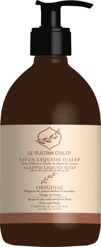 Vloeibare Aleppo zeep Original 500 ML