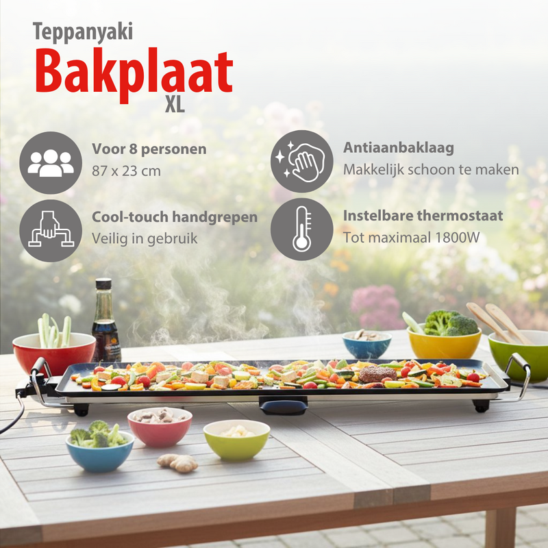 Grillplaat  Zwart
