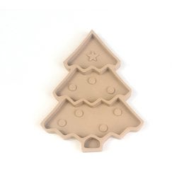 Wooden tree stump sensory toy, natural organic shape, rough textured surface, ideal for tactile exploration and sensory stimulation.