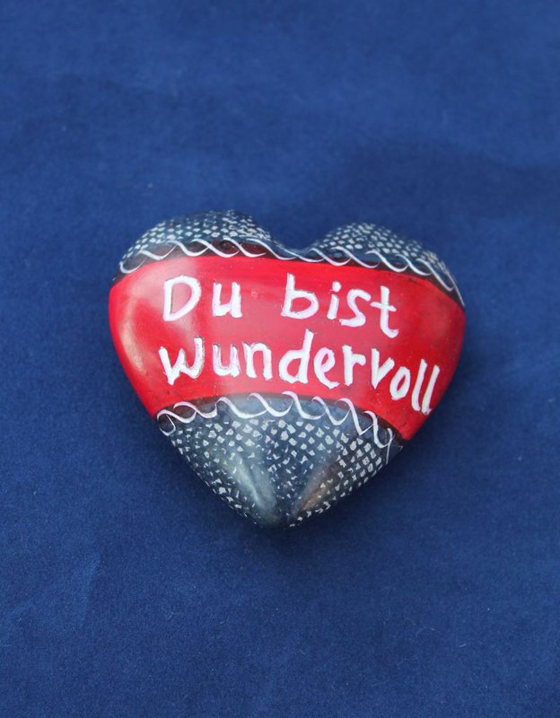 Heart You are wonderful - soapstone
