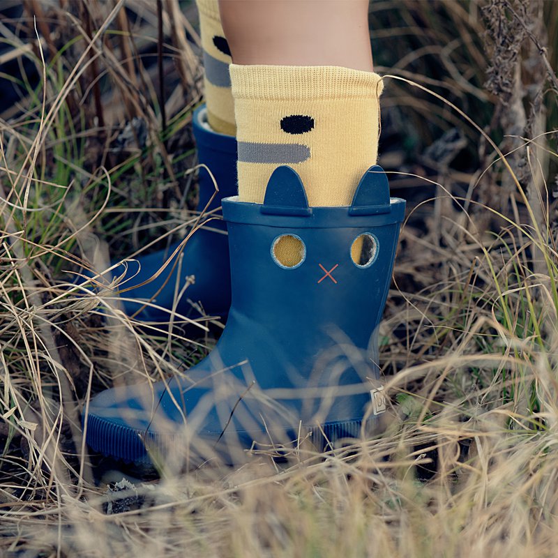 Stivali da pioggia per bambini LOOKICAT Blu