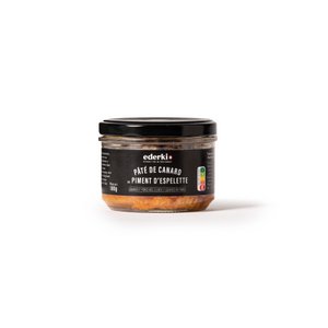 Duck pâté with Espelette pepper 180g