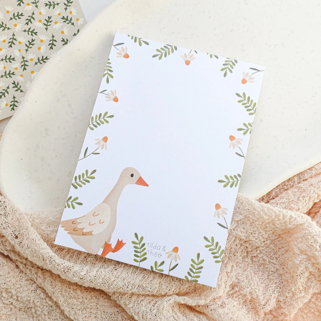 Set regalo ganso - caja regalo papeleria gansos - regalo dinero
