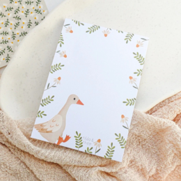 Set regalo ganso - caja regalo papeleria gansos - regalo dinero