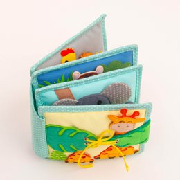 Jolly Jungle - 6 page mini quiet book