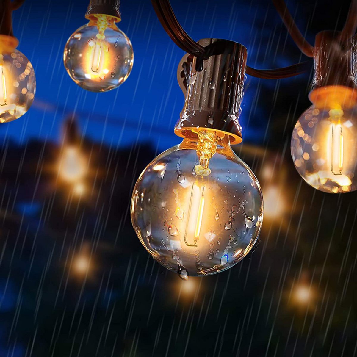 Cable de luz SOLAR de 7,5 metros con 25 lámparas LED