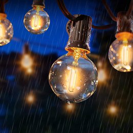 7,5 meter SOLAR lichtsnoer met 25 LED lampen