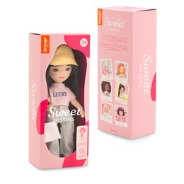 Soft toy, Sweet Sister - Lilu in Wide Jeans + bonus accessories set (35cm)
