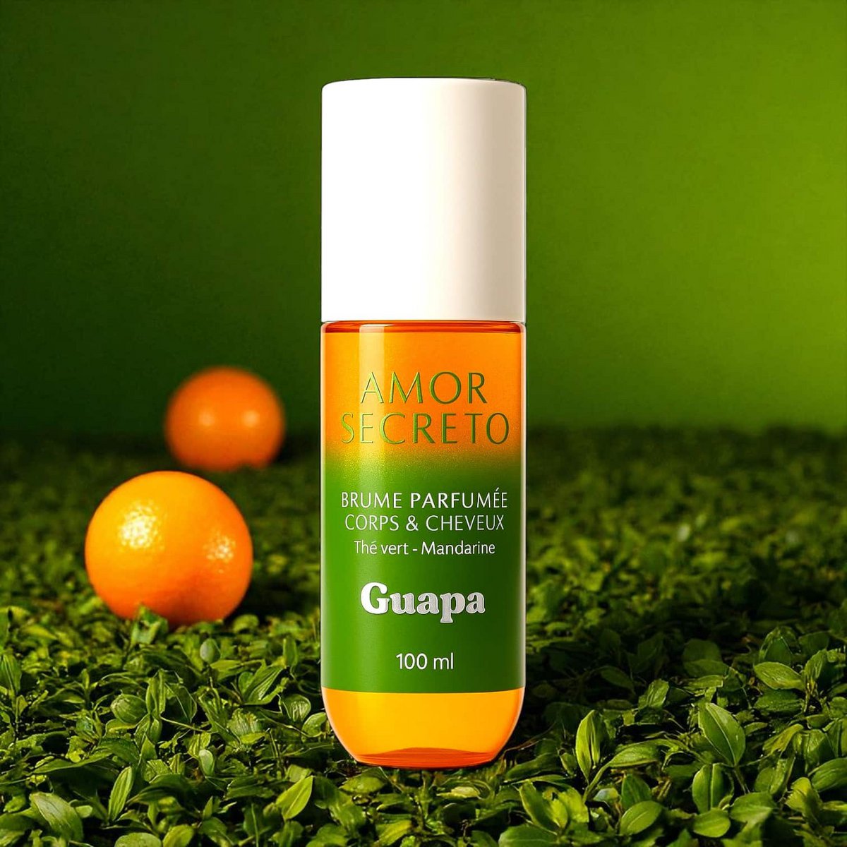 Perfumed body & hair mist - GUAPA - Green tea/mandarin
