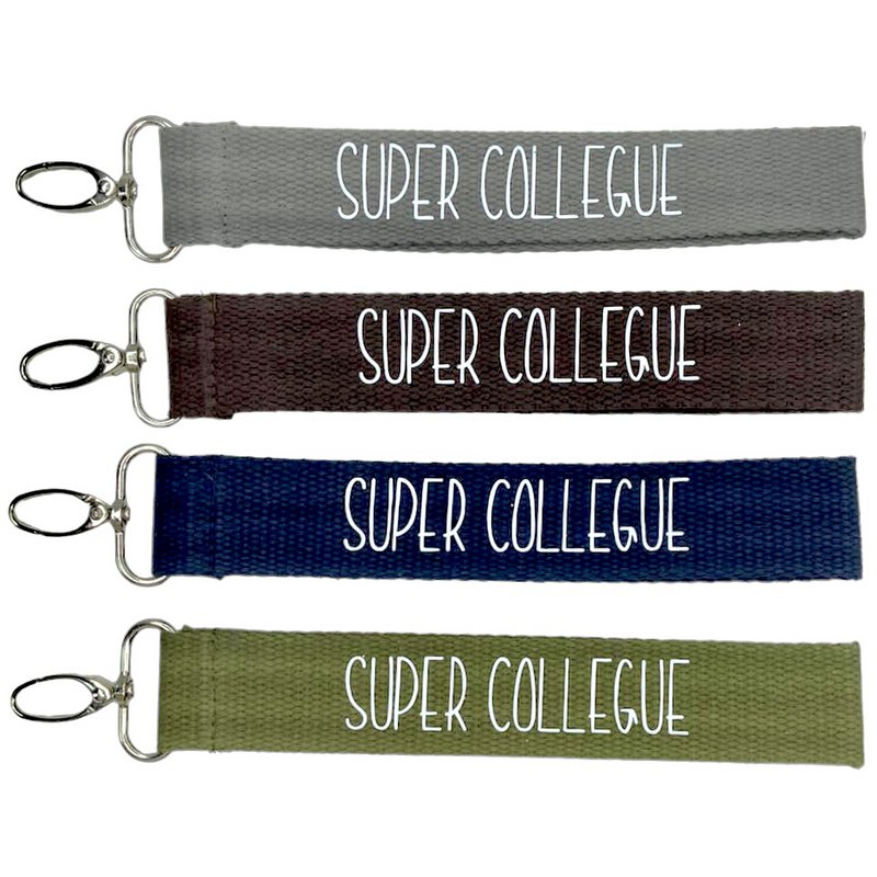 Strap key ring, “Super colleague”