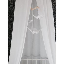 “White” Origami Nursery Mobile