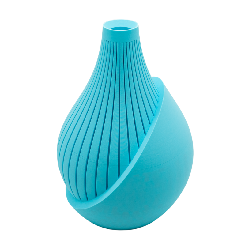 Elodie 3D vase - 3D printet vase - Bæredygtig PLA - Velegnet til kunstige blomster