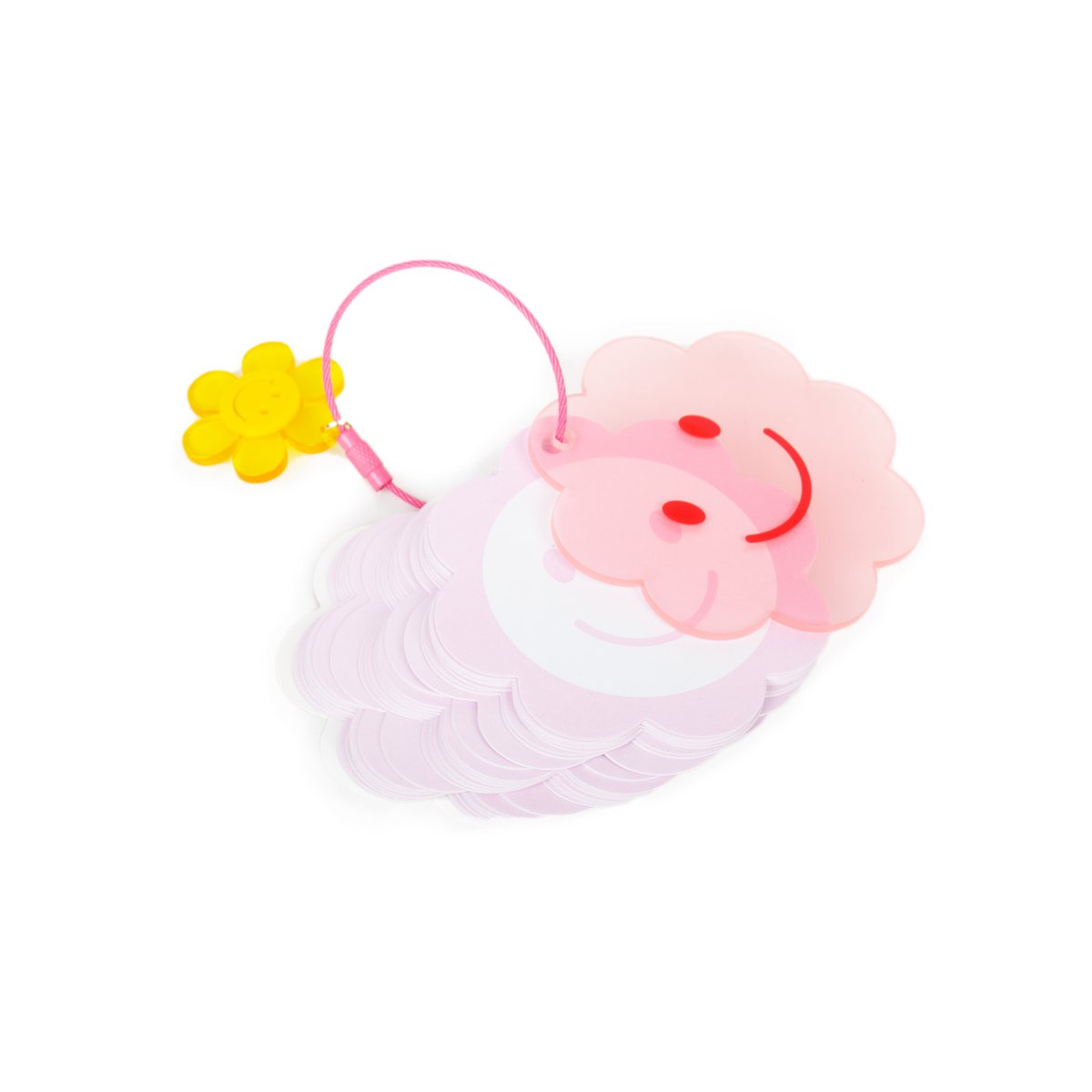 PRZENOŚNY NOTATNIK SMILE FLOWER MINI HF