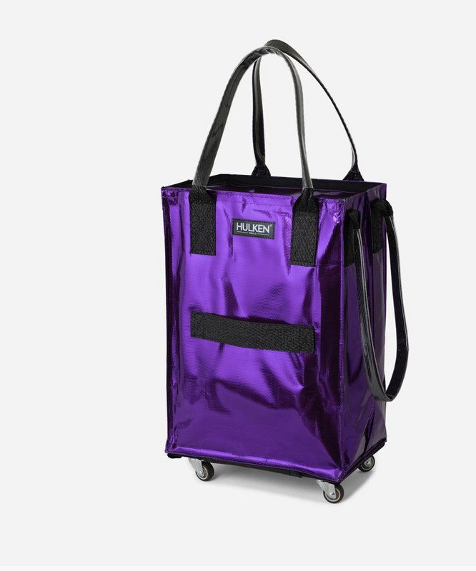 Hulkenbag lille ultraviolet med bygget cover
