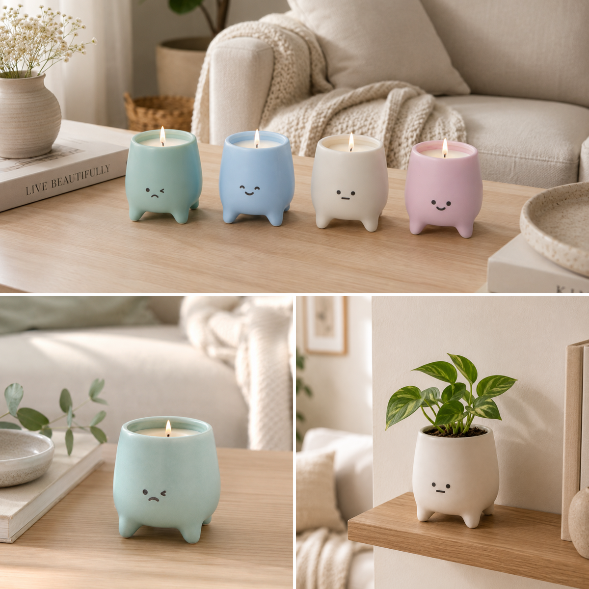 1x Blind Box Duftkerze – Chibi-Serie