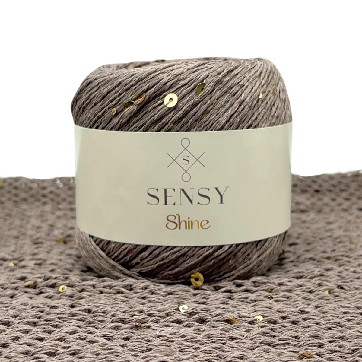 Filato Sensy Shine, 3,5 once, 340 iarde, calibro 2 fine
