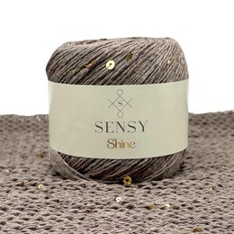 Filato Sensy Shine, 3,5 once, 340 iarde, calibro 2 fine