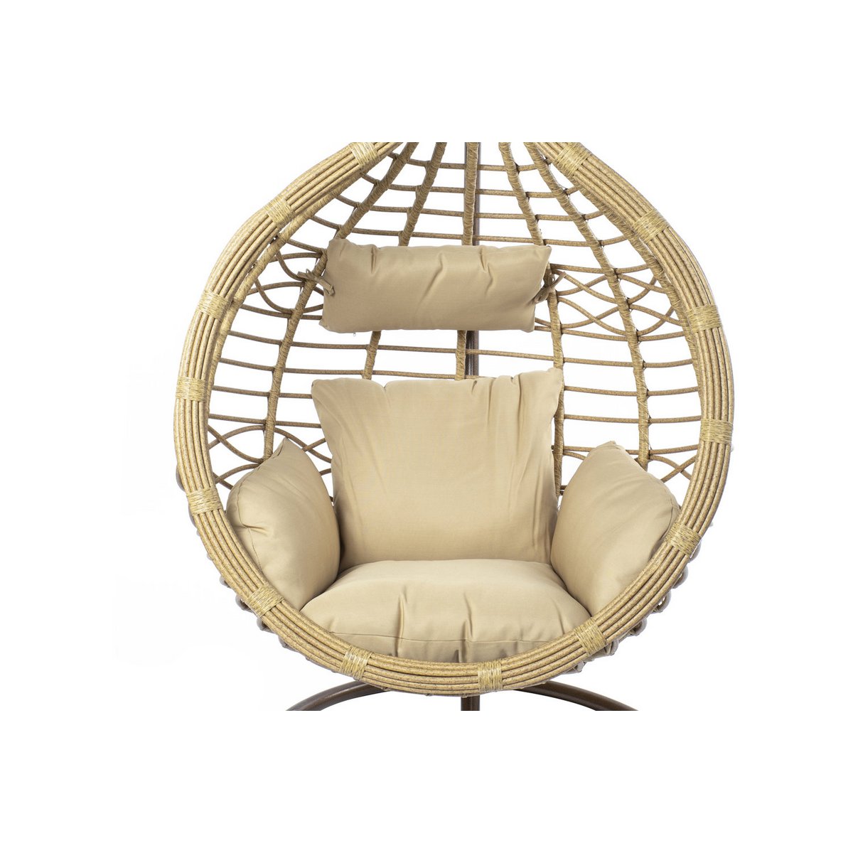 HANGING ARMCHAIR SYNTHETIC RATTAN 90X70X110 120kg MA MB161055