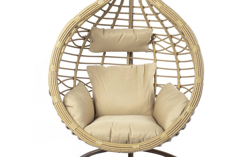 SILLON COLGANTE RATAN SINTETICO 90X70X110 120kg MA MB161055