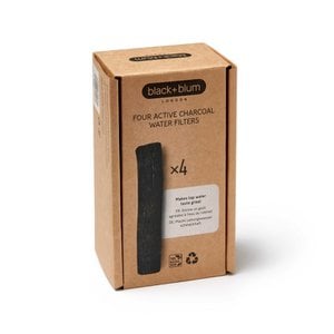 Black+Blum Active Charcoal - Waterfilter set van 4