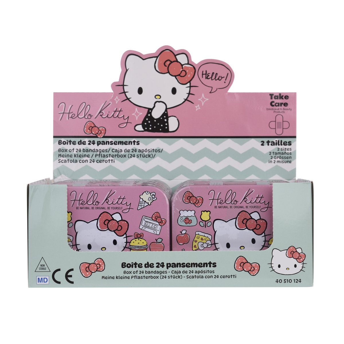 Hello Kitty Metal Bandage Box