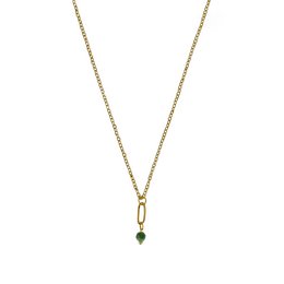 Halskæde Emerald - Guld