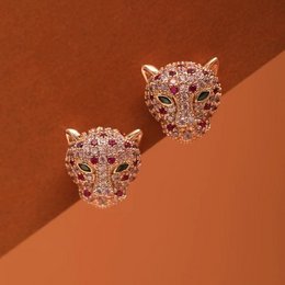 Rose Gold-Pink Stone
