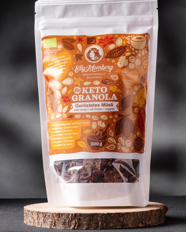 Organic Granola Keto with Cocoa - MÜSLI
