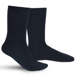 Sukats® 4 of 8 Paar Merino Wol Sokken met badstofzool | Wollen Sokken | Naadloos | Zwart of Navy Blue | Meerdere maten