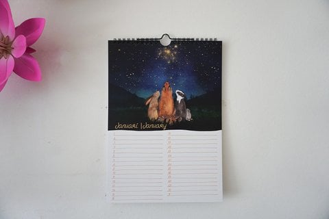 Calendar Bosdieren