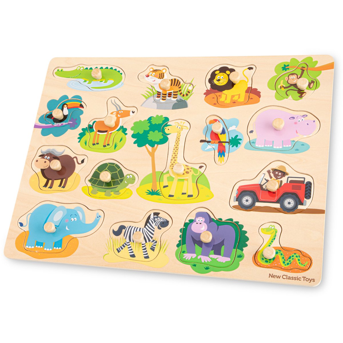 Button puzzle - Safari - large