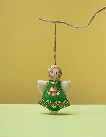 Engel mit Ostereiern