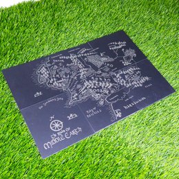 Premium Lord of the Rings Slate Coaster Set, Fantasy Geek Home Nerd Decor, Tolkien Fan Housewarming