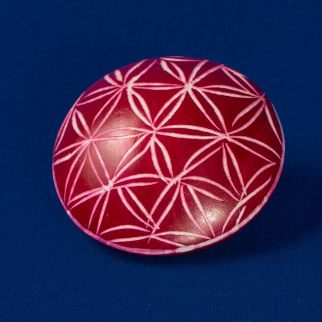 020 Lebensblume rot - Speckstein