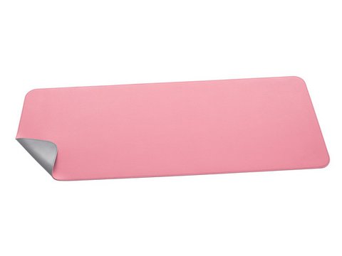 Rollmatte Sigel rosa-silber, 800x300x2mm Kunstleder, doppelseitig