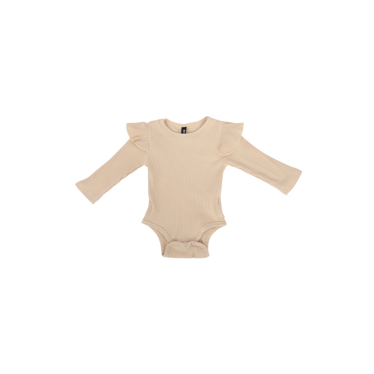 Ravies - Ruffle Romper - Beige