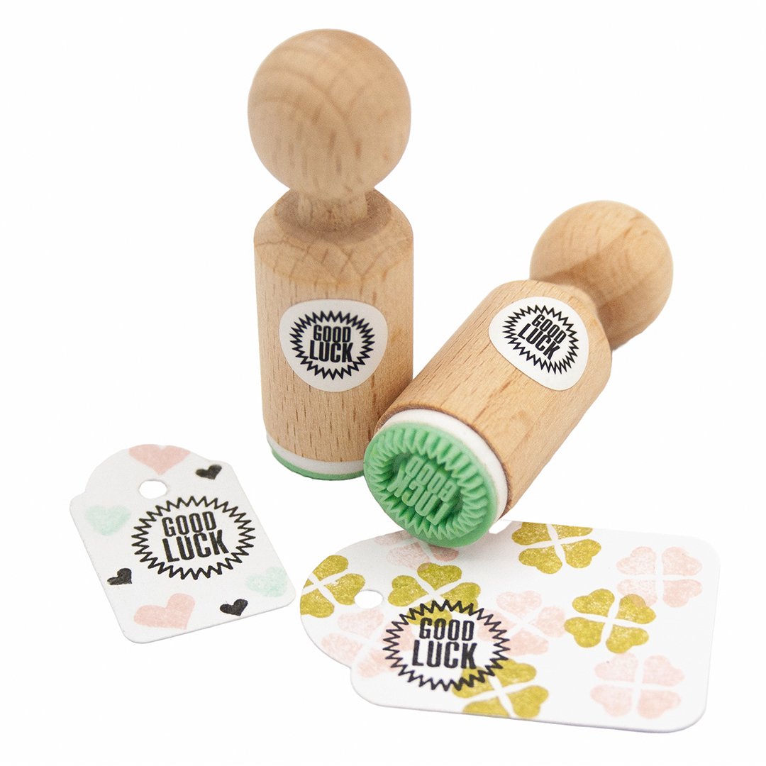 Ministempel - "VIEL GLÜCK"