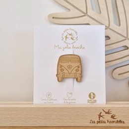 Spilla in legno - Combi