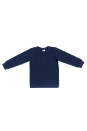 ID 2017 | Felpa Kinder Piqué Basic - Indaco
