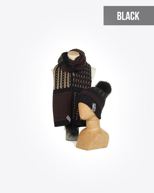 Conjunto de 2 piezas: NEGRO