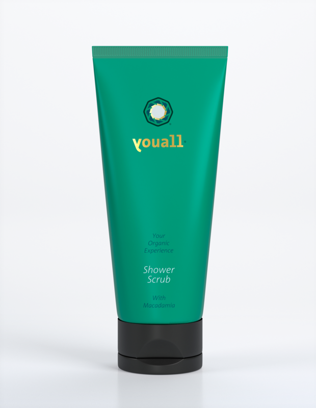 Gommage douche à la macadamia bio