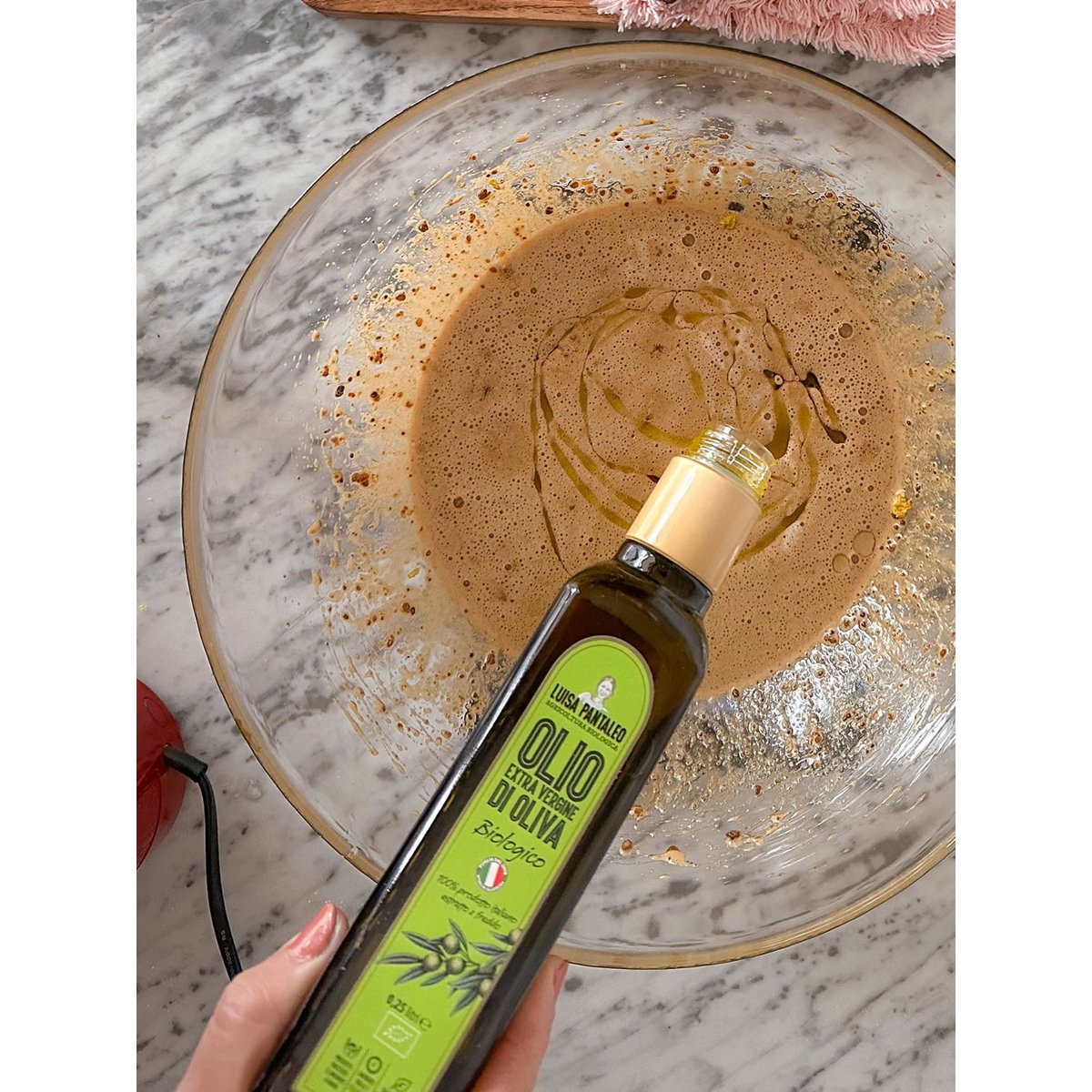 Luisa Pantaleo Organic Extra Virgin Olive Oil, 6 bottles of 0.250 liters without refilling, made in Italy